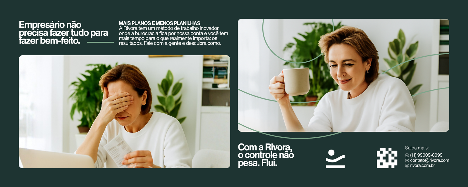 Comparativo Antes e Depois